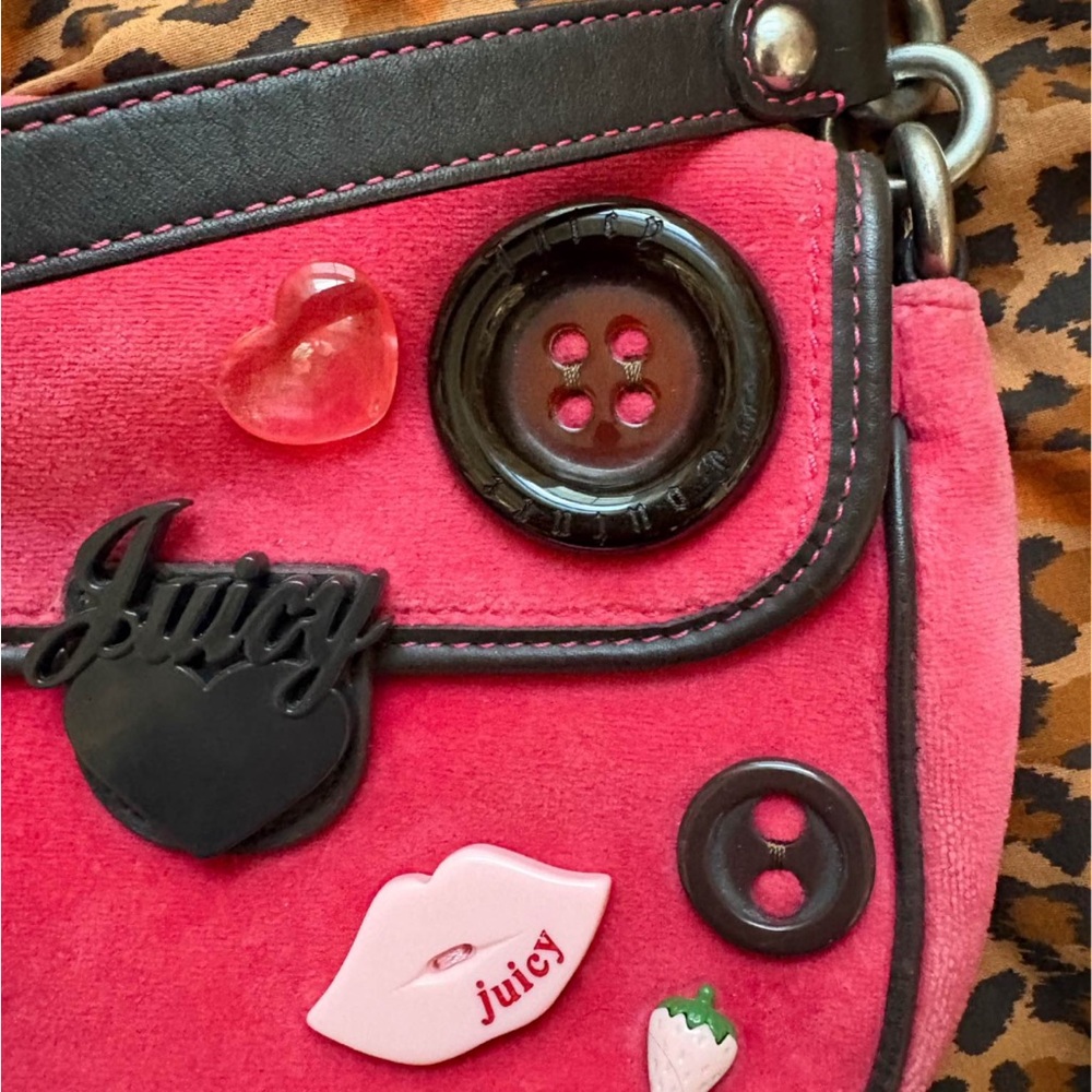Juicy Couture Pink Embellished Shoulder Bag - Picture 2 of 2